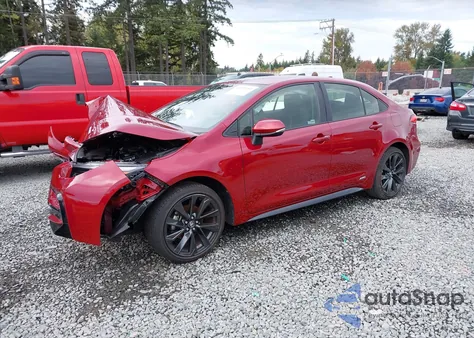 2024 Toyota Corolla Hybrid Se from USA, damaged, VIN JTDBDMHE4RJ010459